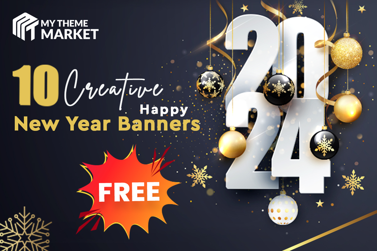 10 Creative New Year Banners Free