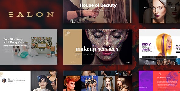 Beauty Salon Website Templates